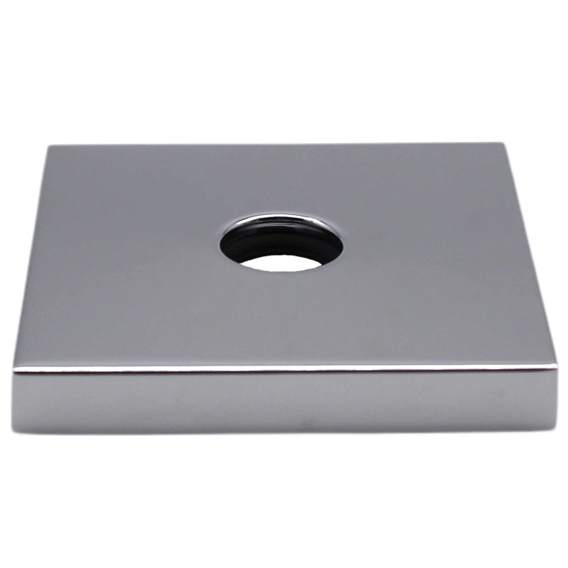 Corla Modern Square Shower Arm Flange Plate Wayfair